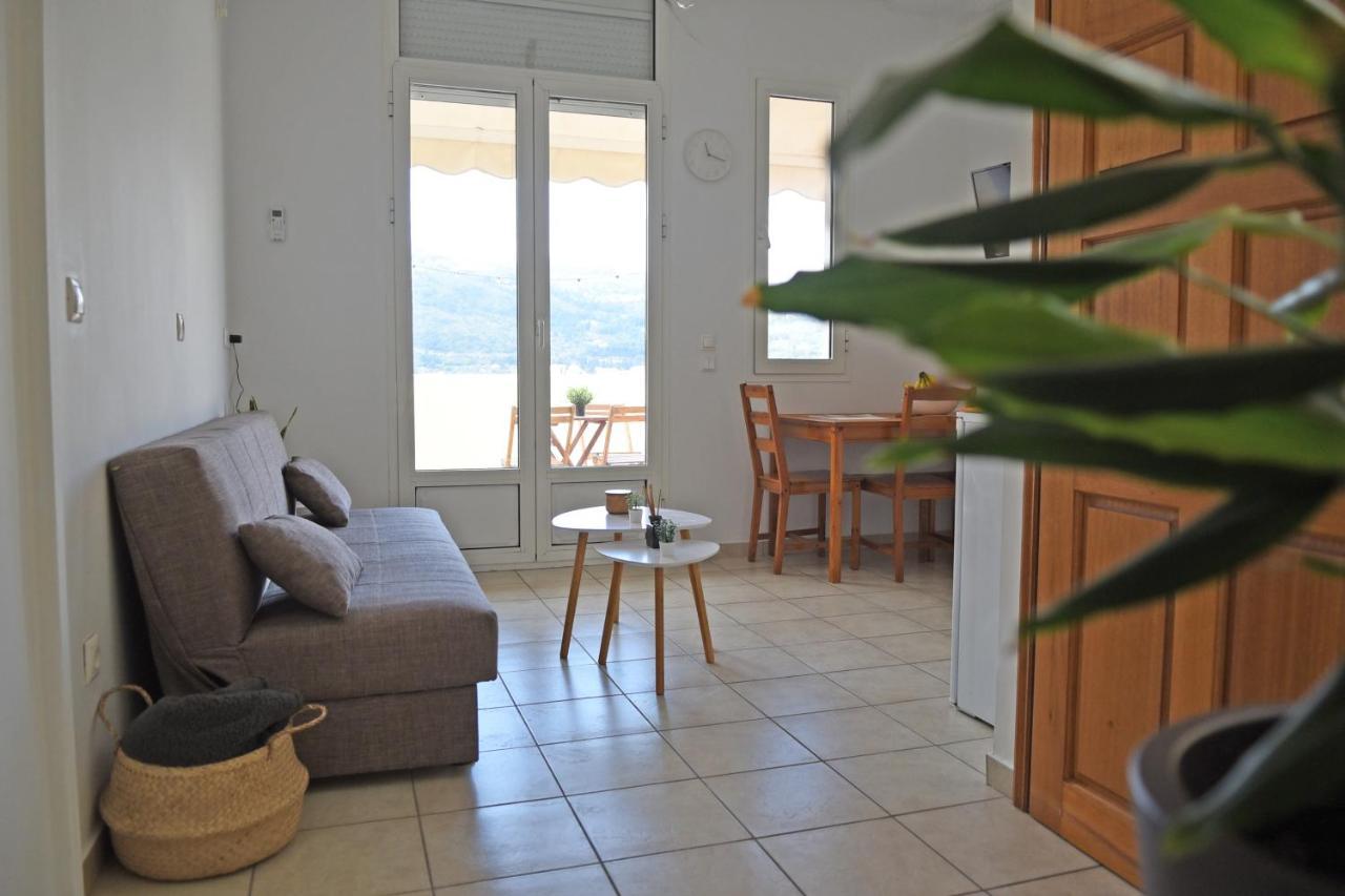 Appartamento Plateia Sea View Loft Samos Town Esterno foto